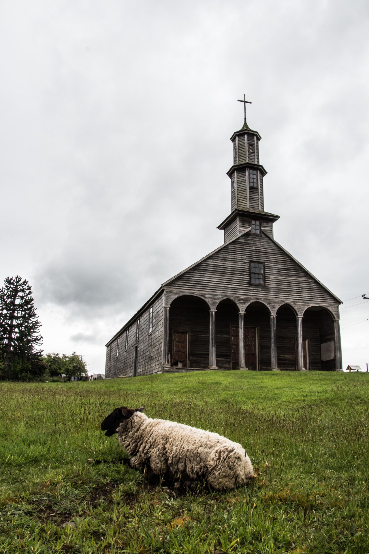 Églises en bois sur l&rsquo;île de Chiloé,&nbsp;Chili